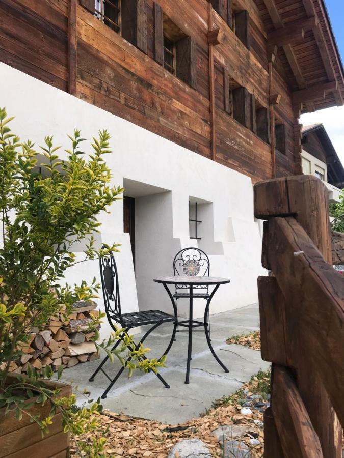 Ferienwohnung Chez   Adèle Ayent Exterior foto
